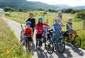 Cycling from the Highlands to Holyrood to highlight green issues and climate change 