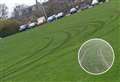 PICTURES: 'Significant damage' to shinty pitch after cars driven over it