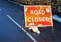 Temporary closure for the B851
