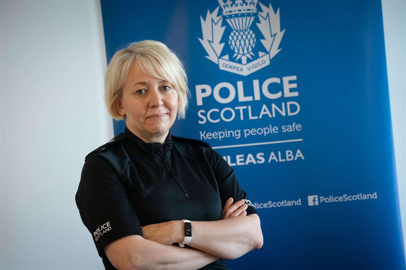 Chief Inspector Judy Hill, Inverness Area Command, Burnett Road Police Station, Inverness. Picture: Callum Mackay..