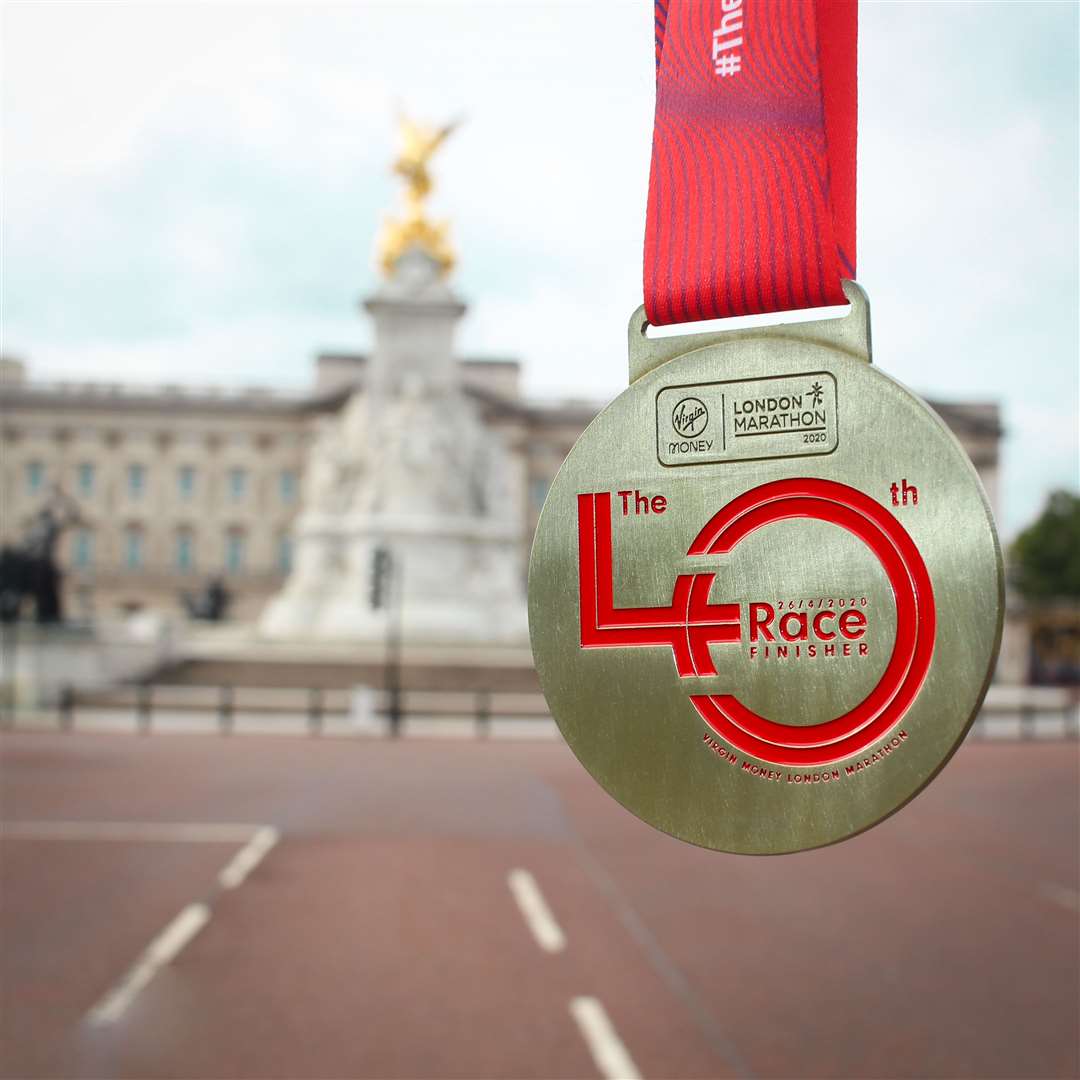 Medal for the 40th London Marathon is finally revealed