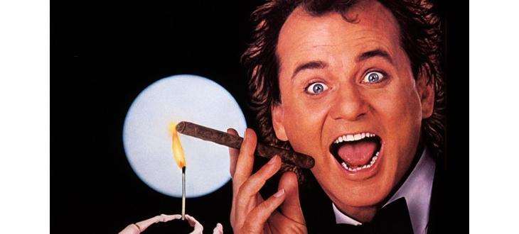 Bill Murray in Scrooged - one of the films coming up over the next week