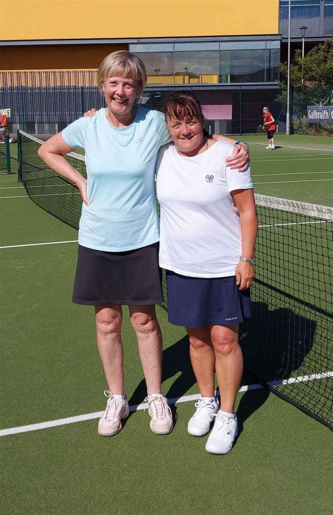 Jane Bradley is the Inverness Tennis Club women's champion after beating Jane Chisholm in straight sets.