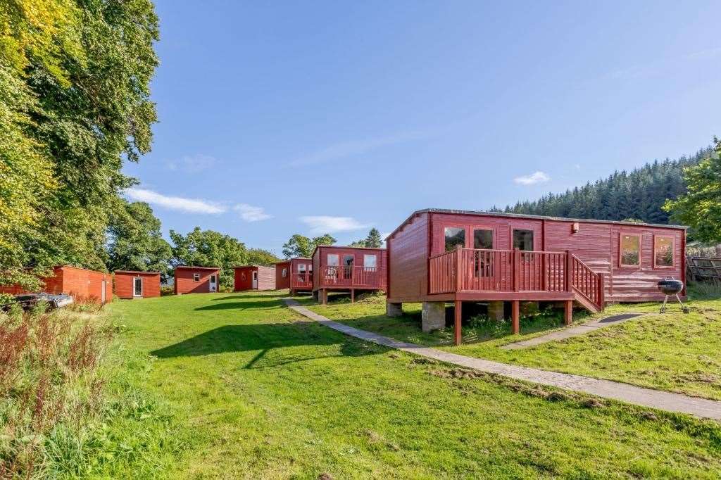 The cabins and chalets that come alongside the house