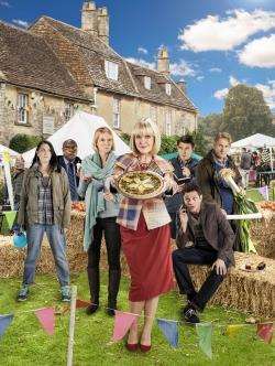 Ashley Jensen played Agatha Raisin in the Sky TV adaptation of Beaton's Cotswolds set whodunnit.