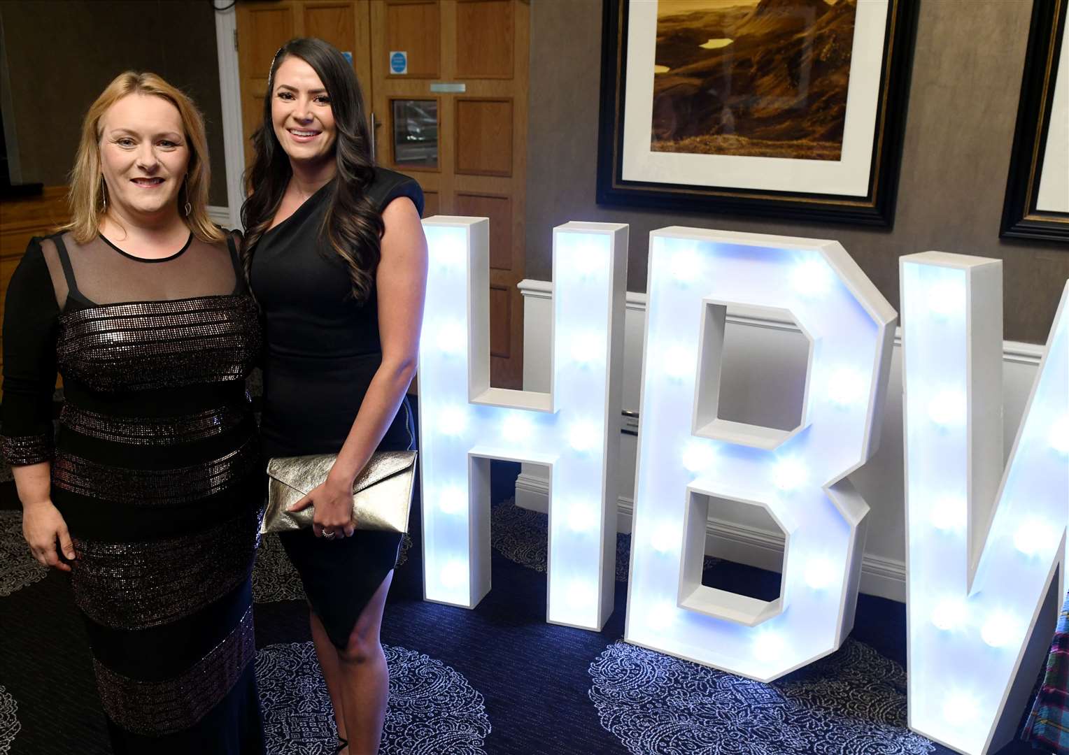 A photo infront of the HBW sign. Picture: James Mackenzie.