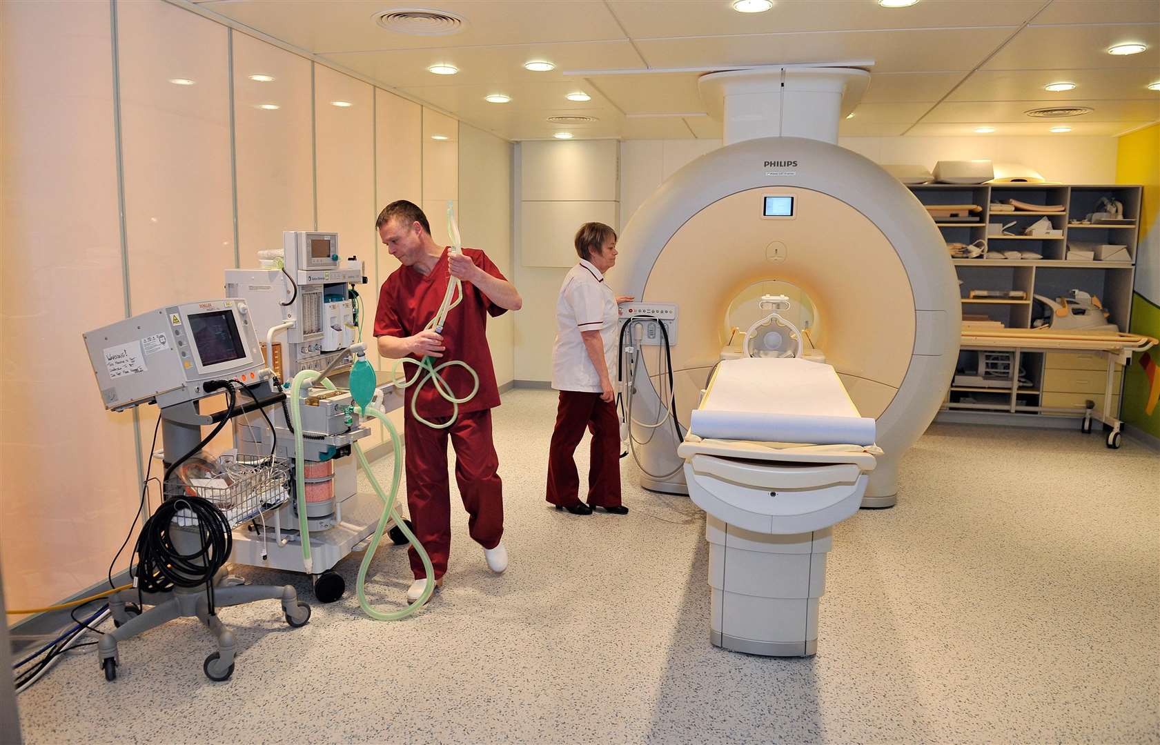 More than 100 MRI scanners will be upgraded with AI software to improve scan times, under Treasury plans (Bruce Adams/Daily Mail)