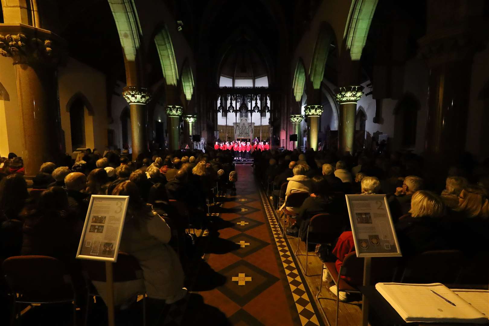 The event was staged at Inverness Cathedral last winter.