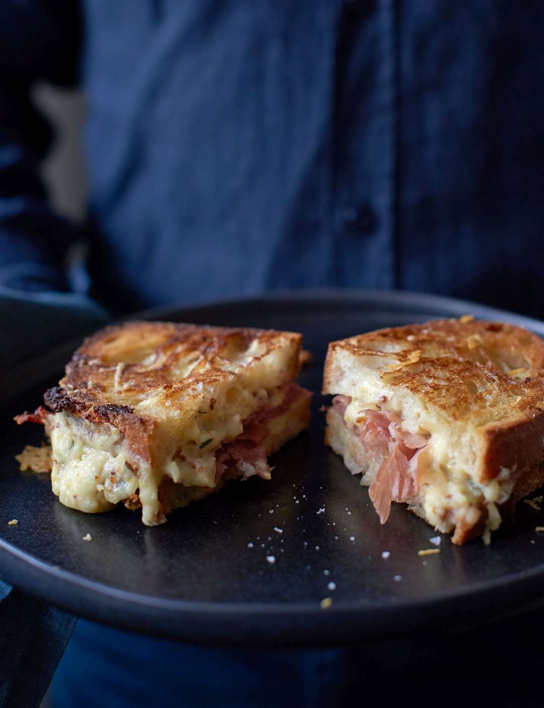 Marcus Wareing's croque monsieur. Picture: Susan Bell/PA