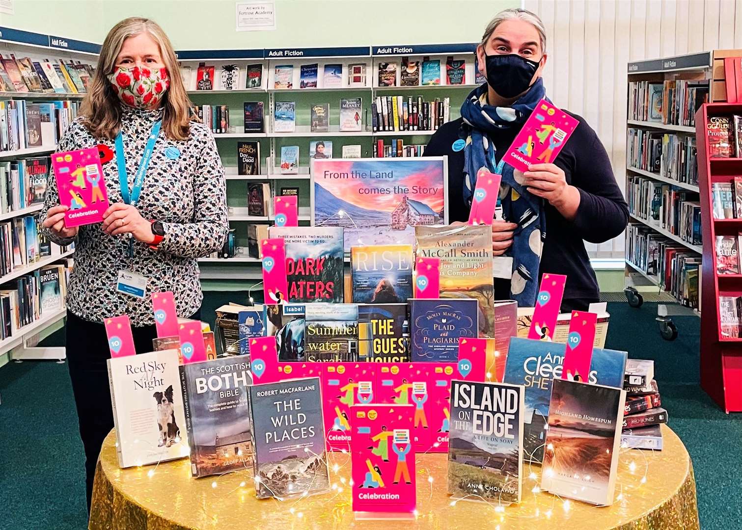 Fortrose library celebrates Book Week Scotland.
