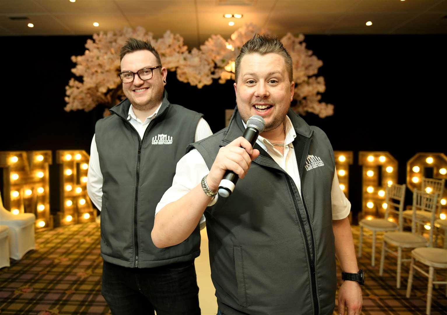 Chris Boxall and Rob Donaldson, Highland Castle Entertainment. Picture: James Mackenzie.