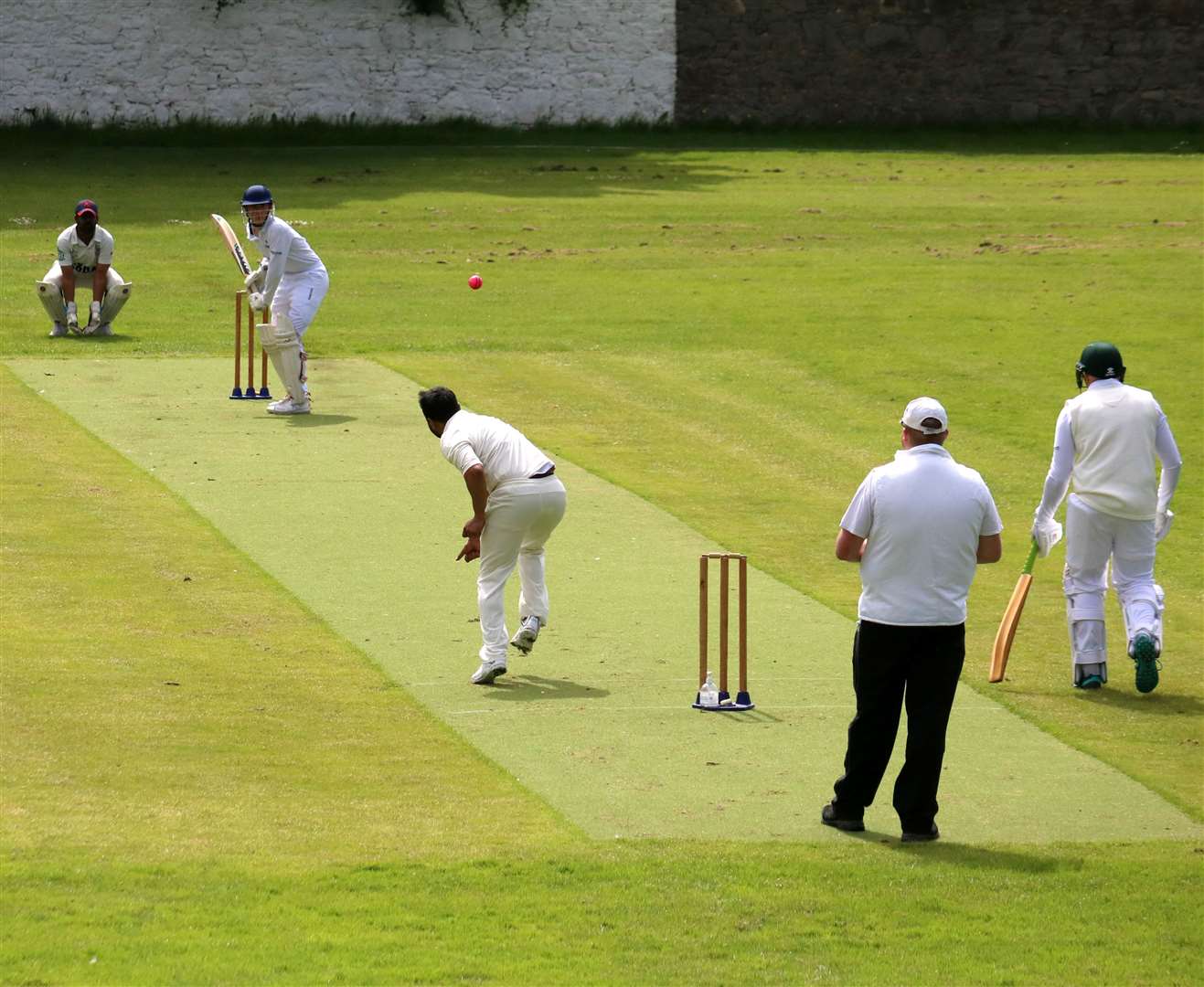 Northern Counties v Highland cricket friendly at the Northern Meeting Park...Picture: James Mackenzie..