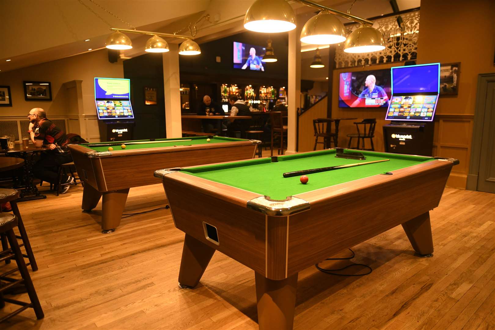 Pool tables. Picture: James Mackenzie.
