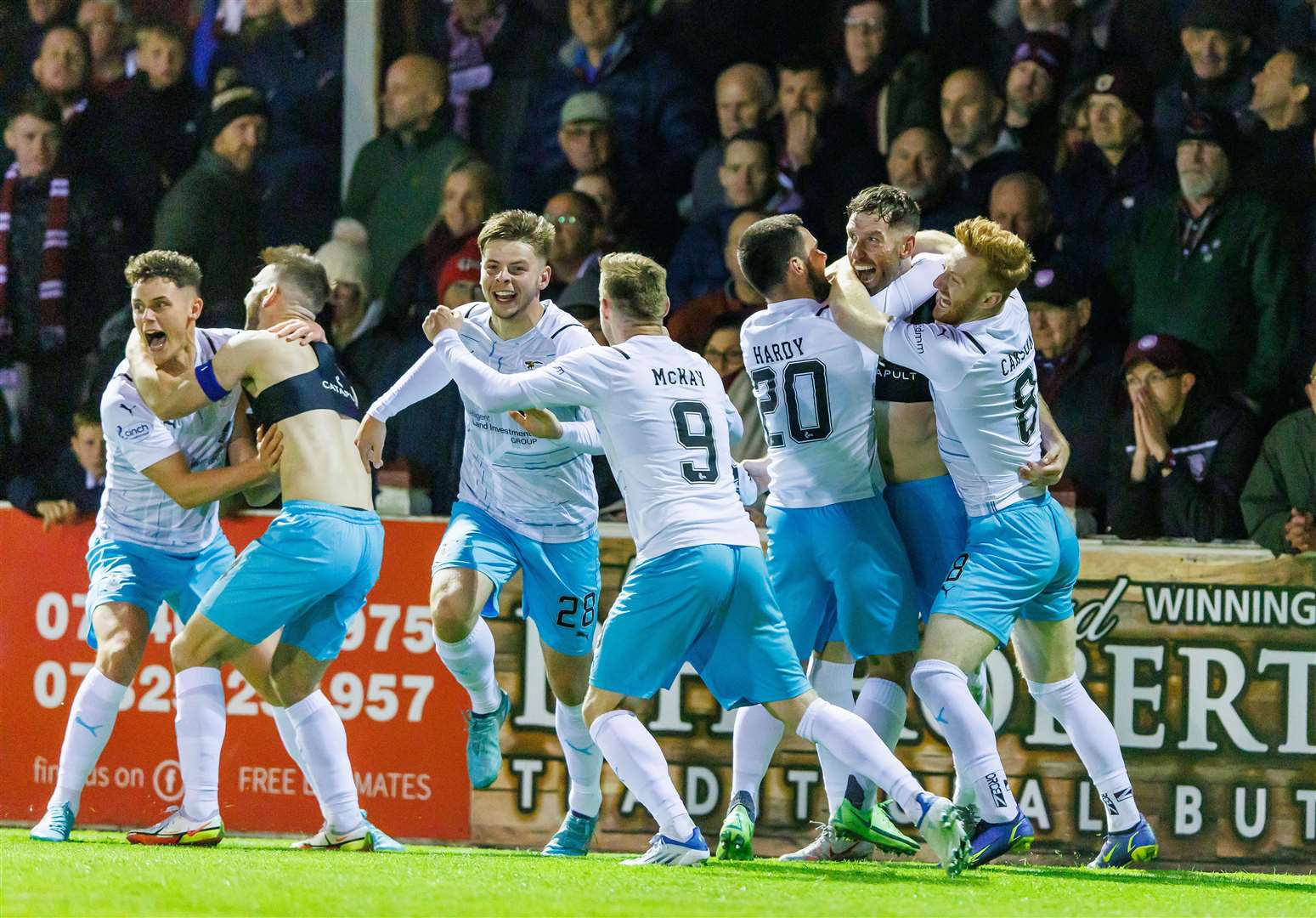 Inverness Caledonian Thistle head to St Johnstone on Monday. Picture: Ken Macpherson