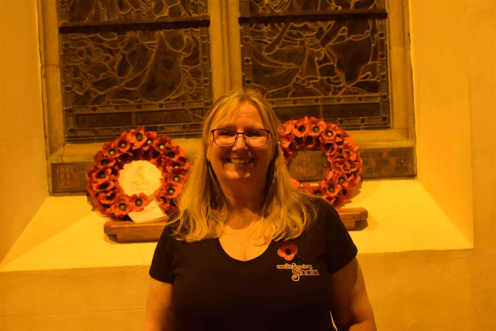 Jackie Smith of the Inverness Military Wives Choir.