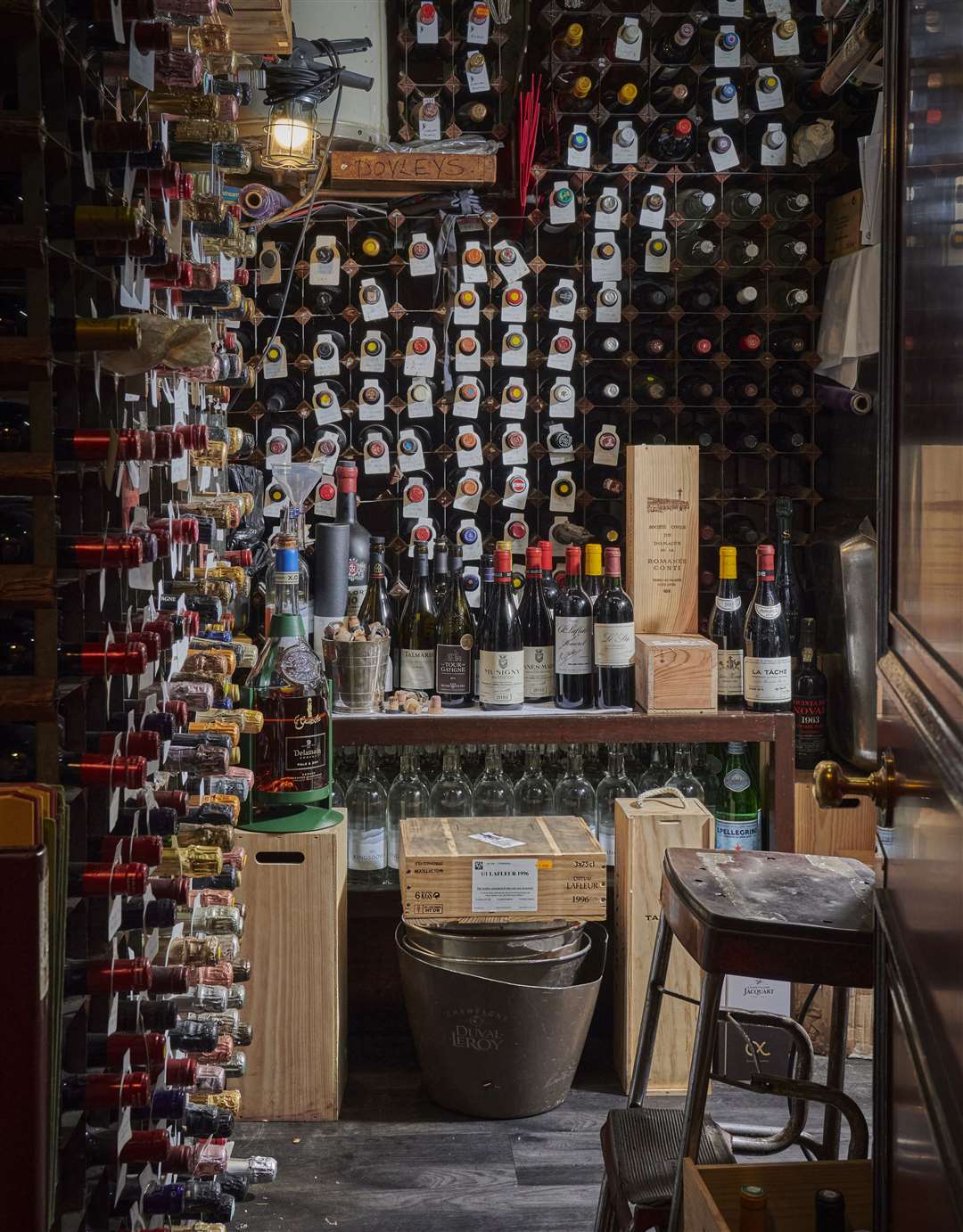 Le Gavroche had an extensive and specialised wine cellar (Christie’s Images Ltd/PA)
