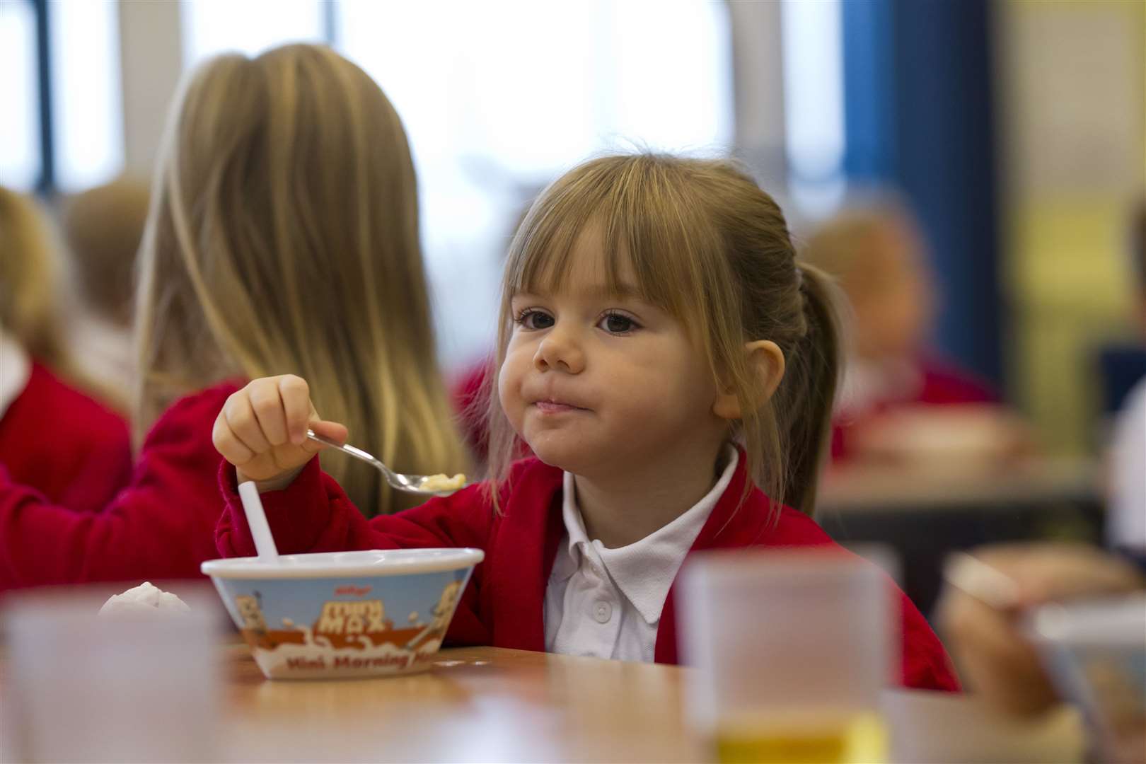 Breakfast Club at Atherton St. Georges C.E Primary School. Picture: Jon Super
