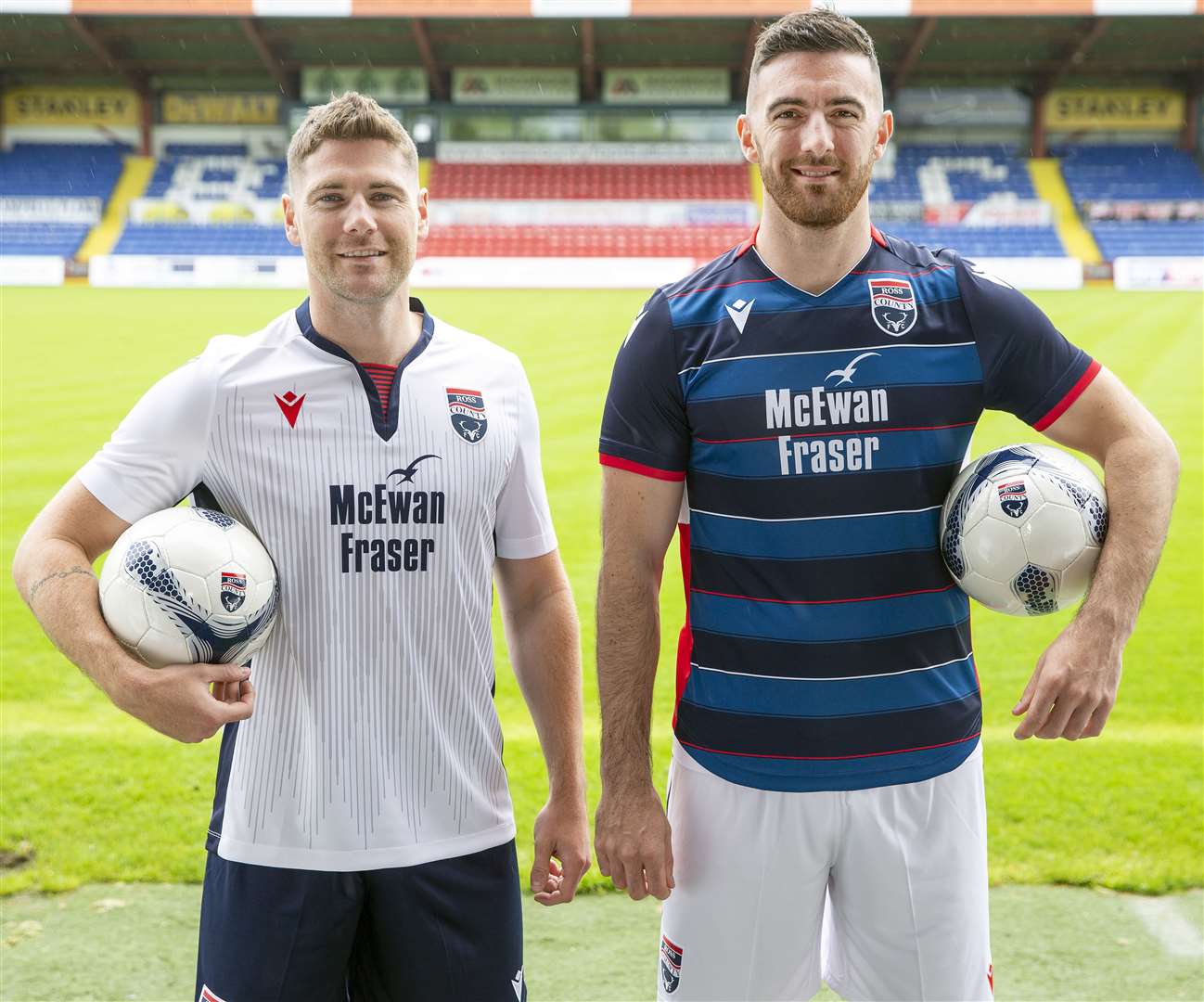 Iain Vigurs and Ross Draper have signed for Cove Rangers.