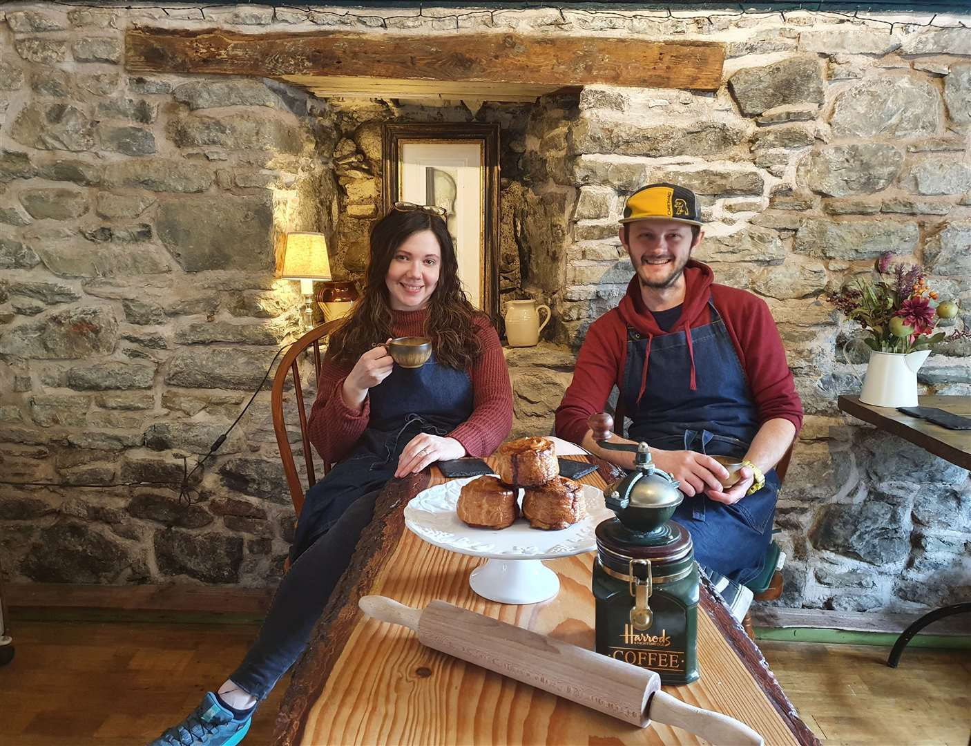Drew and Rachel Hardiman, owners of the Coffee Bothy in Contin, are to open a new venture at The Ledge climbing centre.