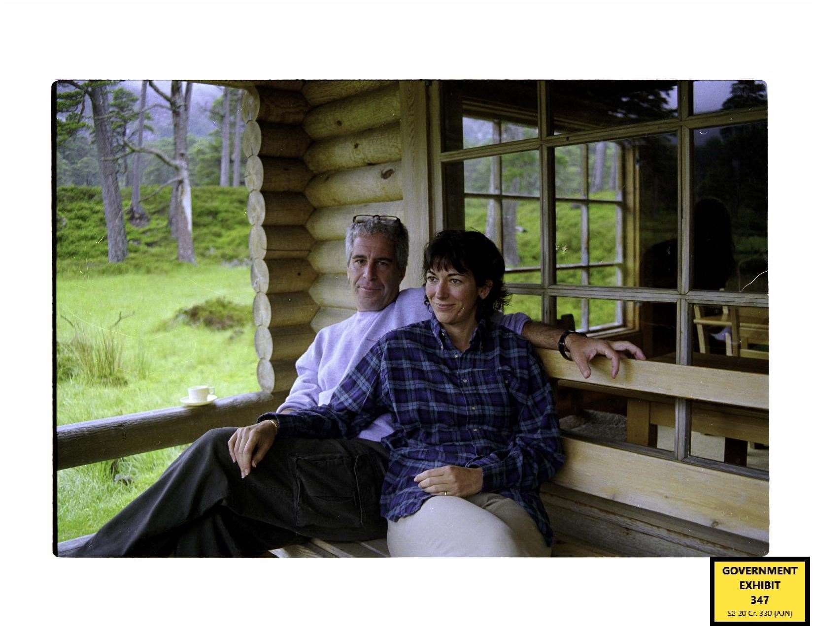 Jeffrey Epstein with Ghislaine Maxwell (US Department of Justice/PA)