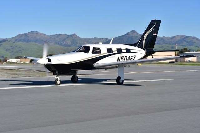 The Piper M class six-seater aircraft will be retrofitted with a hydrogen fuel cell drivetrain. Picture: ZeroAvia