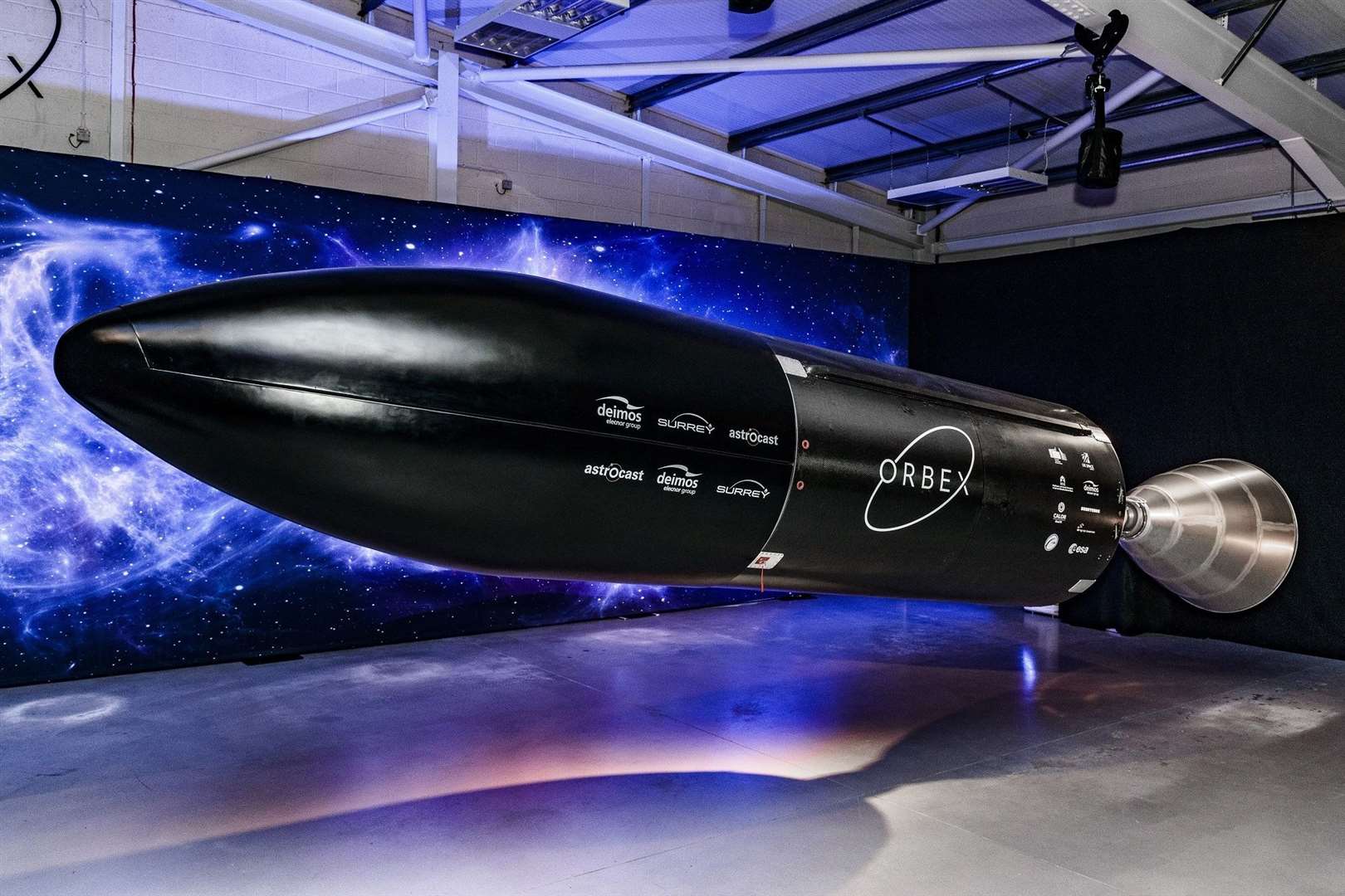 The Orbex Prime launch vehicle. Picture: Orbex