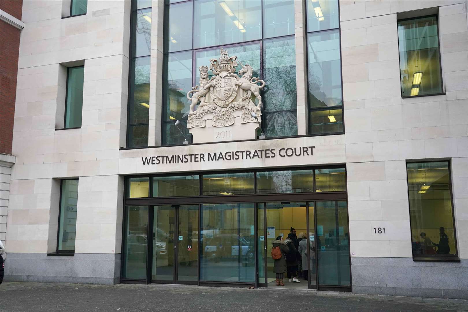 Westminster Magistrates’ Court (Jordan Pettitt/PA)