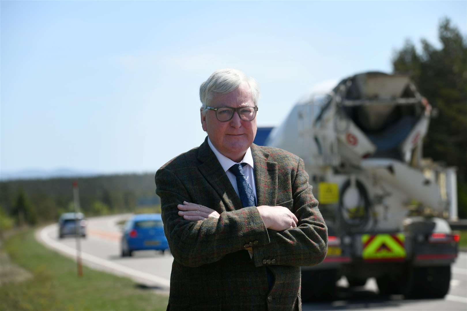 MSP Fergus Ewing believes Nicola Sturgeon has question to answer about A9 dualling programme. Picture: Callum Mackay..