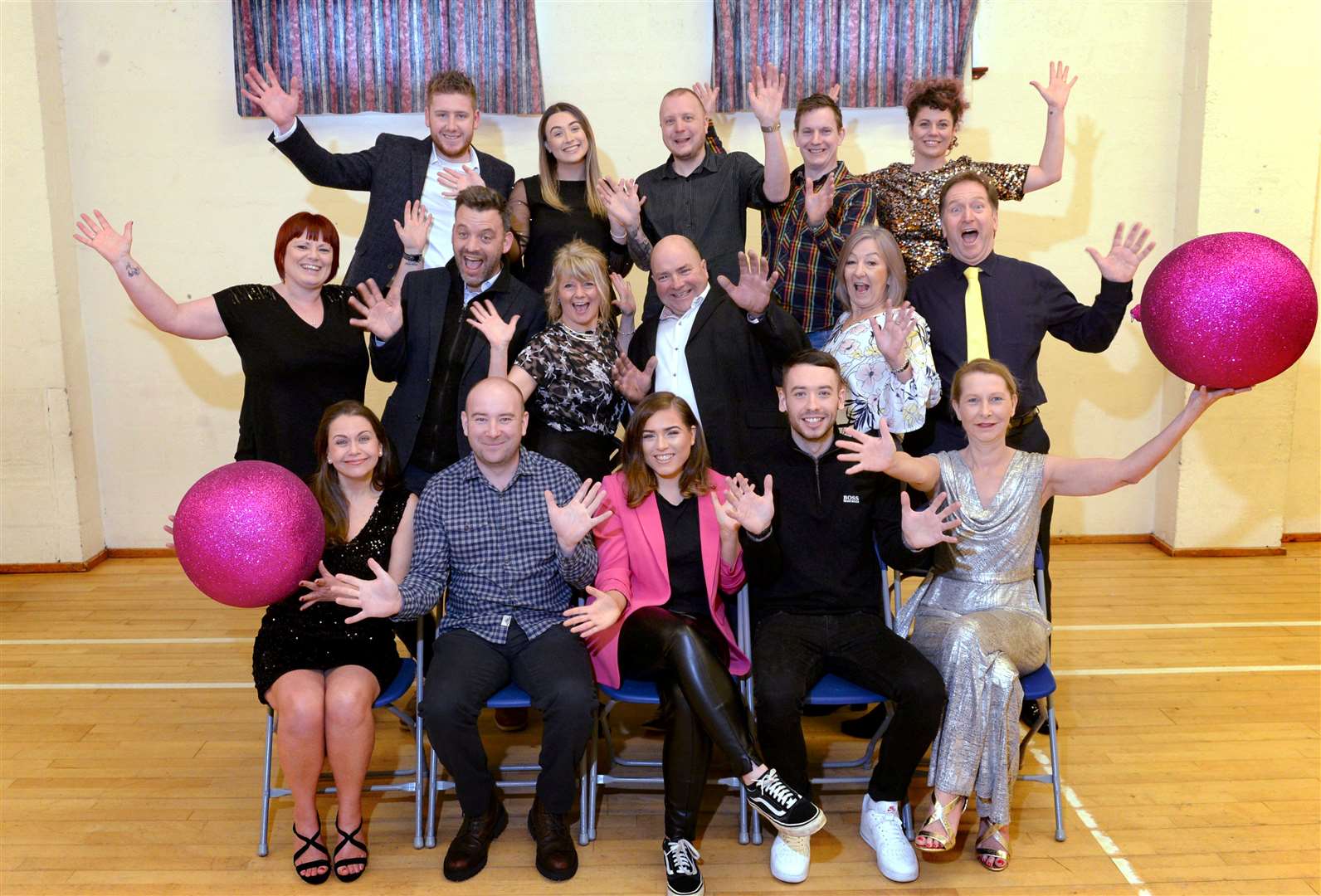 Some of the fundraisers set to take part in the next Strictly Inverness outing.