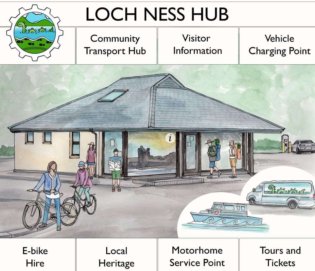 The former tourist information centre will be turned into a tourism and green transport hub.