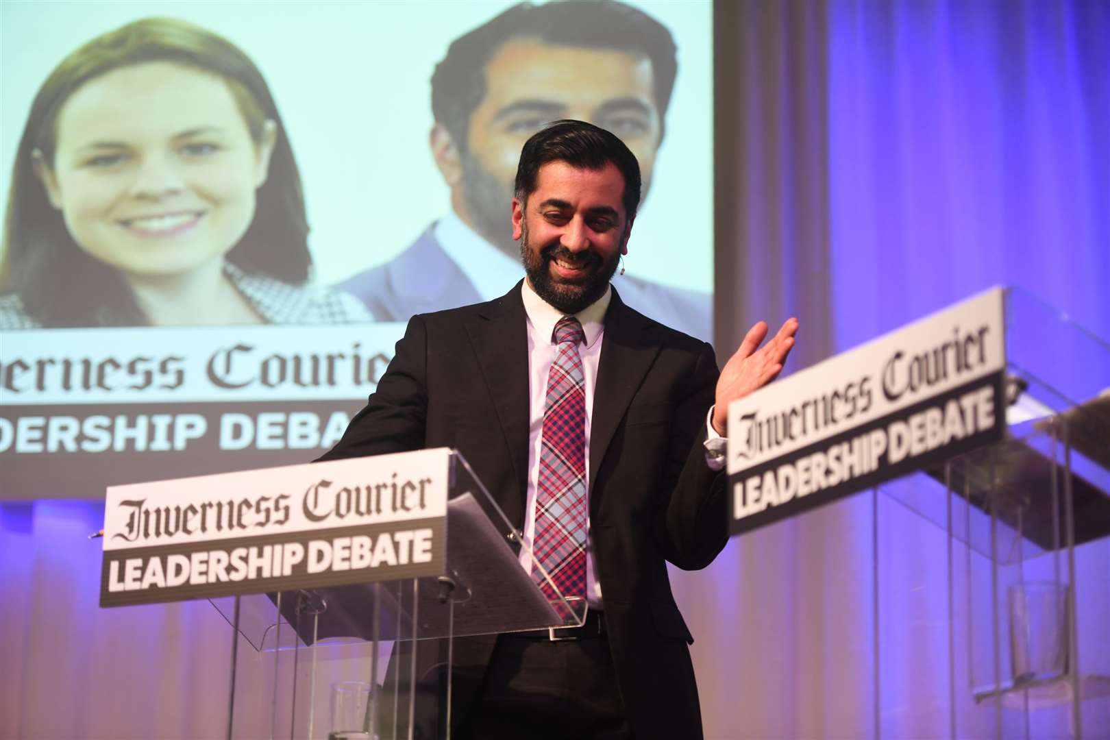 Humza Yousaf reluctantly names his favourite island – Rum. Picture: James Mackenzie.
