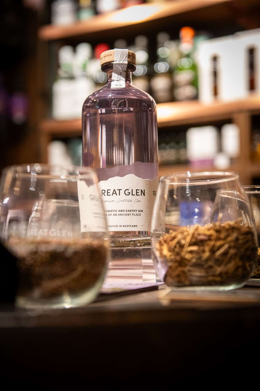 Great Glen Gin is one of Cobbs' products. Picture: Callum Mackay