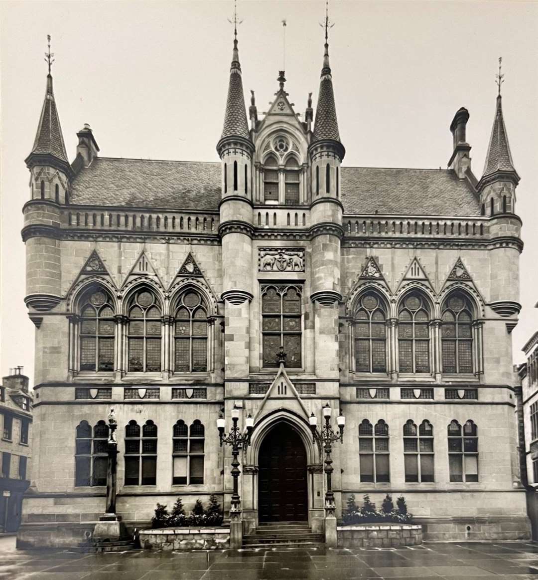Inverness Town House. Picture: Highland Archives.