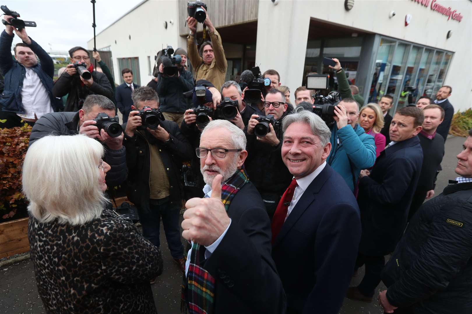 Jeremy Corbyn held off a challenge from within his own party in 2016 (Andrew Milligan/PA)