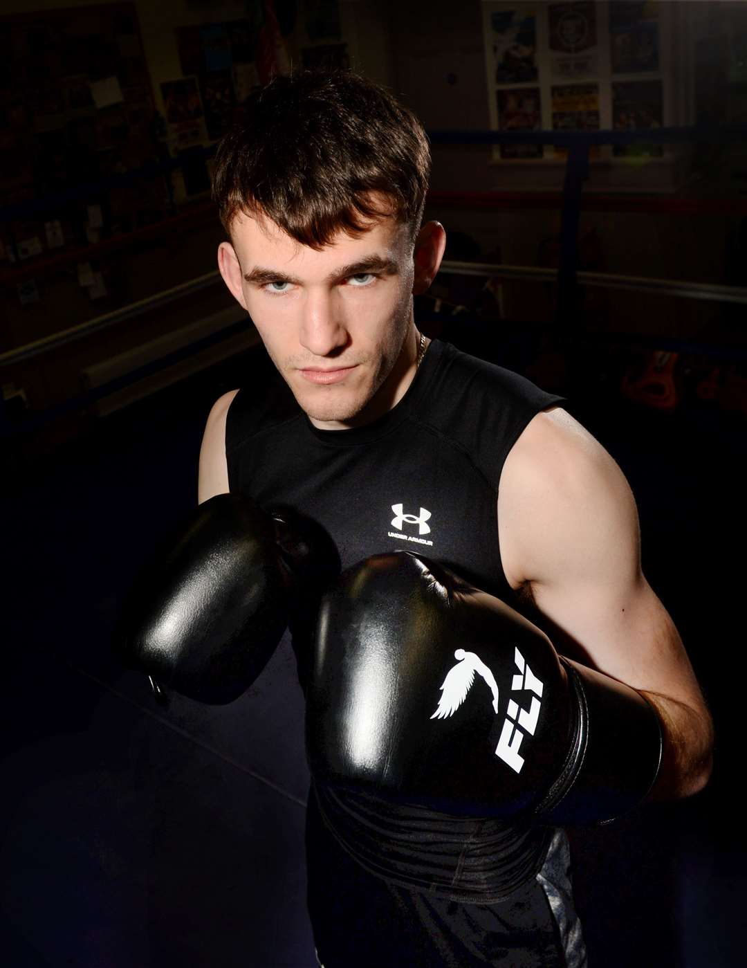 Inverness boxer Calum Turnbull. Picture Gary Anthony.