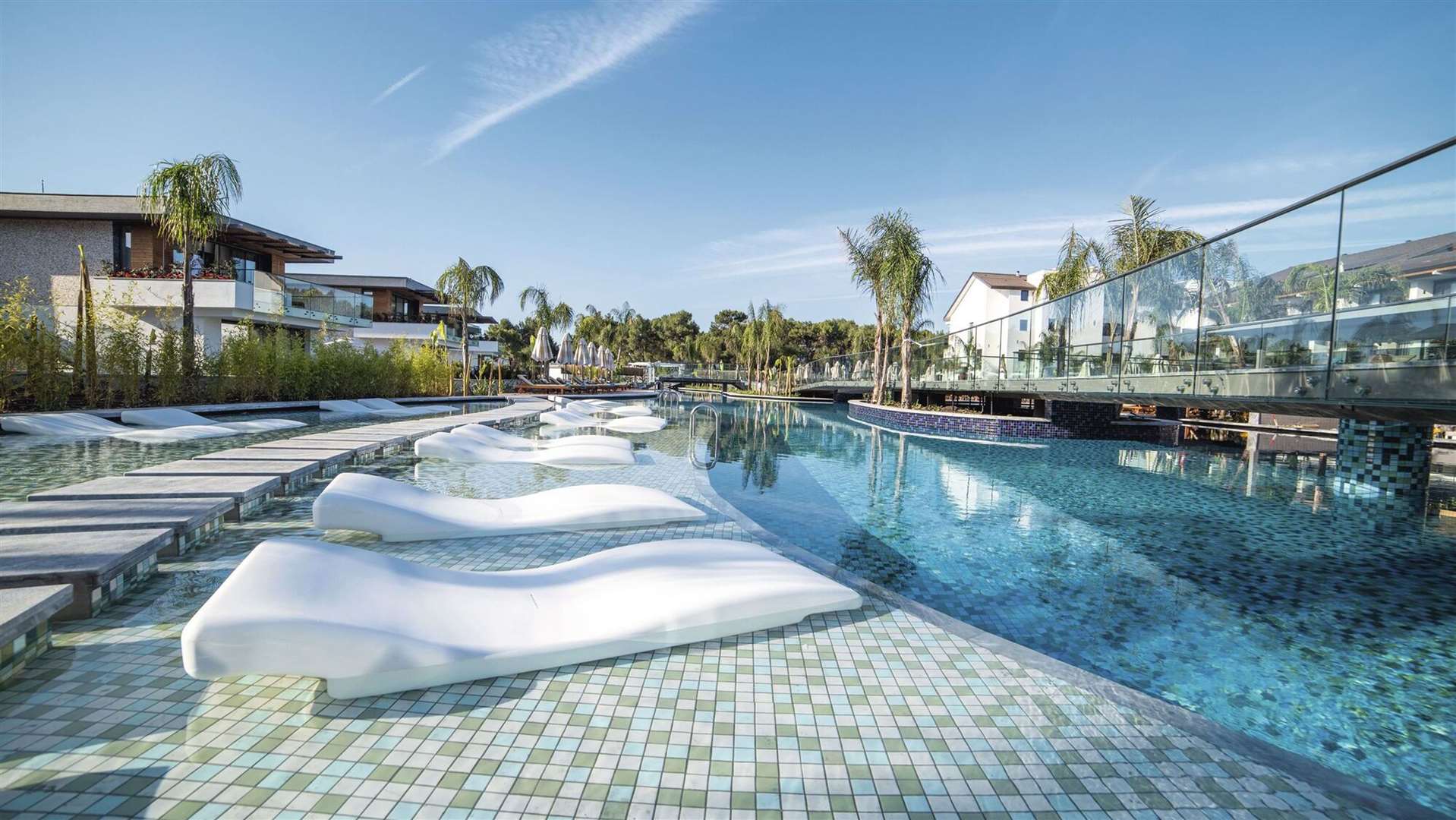The pool area at The Residence. Picture: PA Photo/TUI