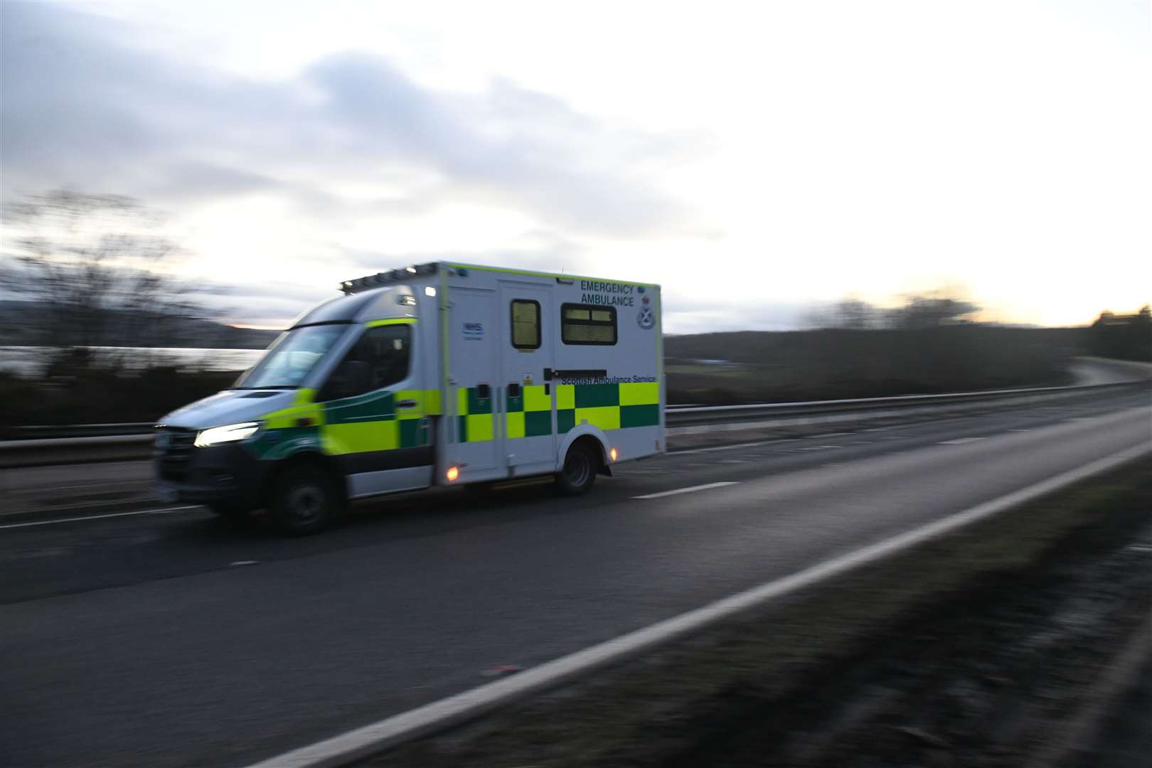 Ambulance. Picture: James Mackenzie.