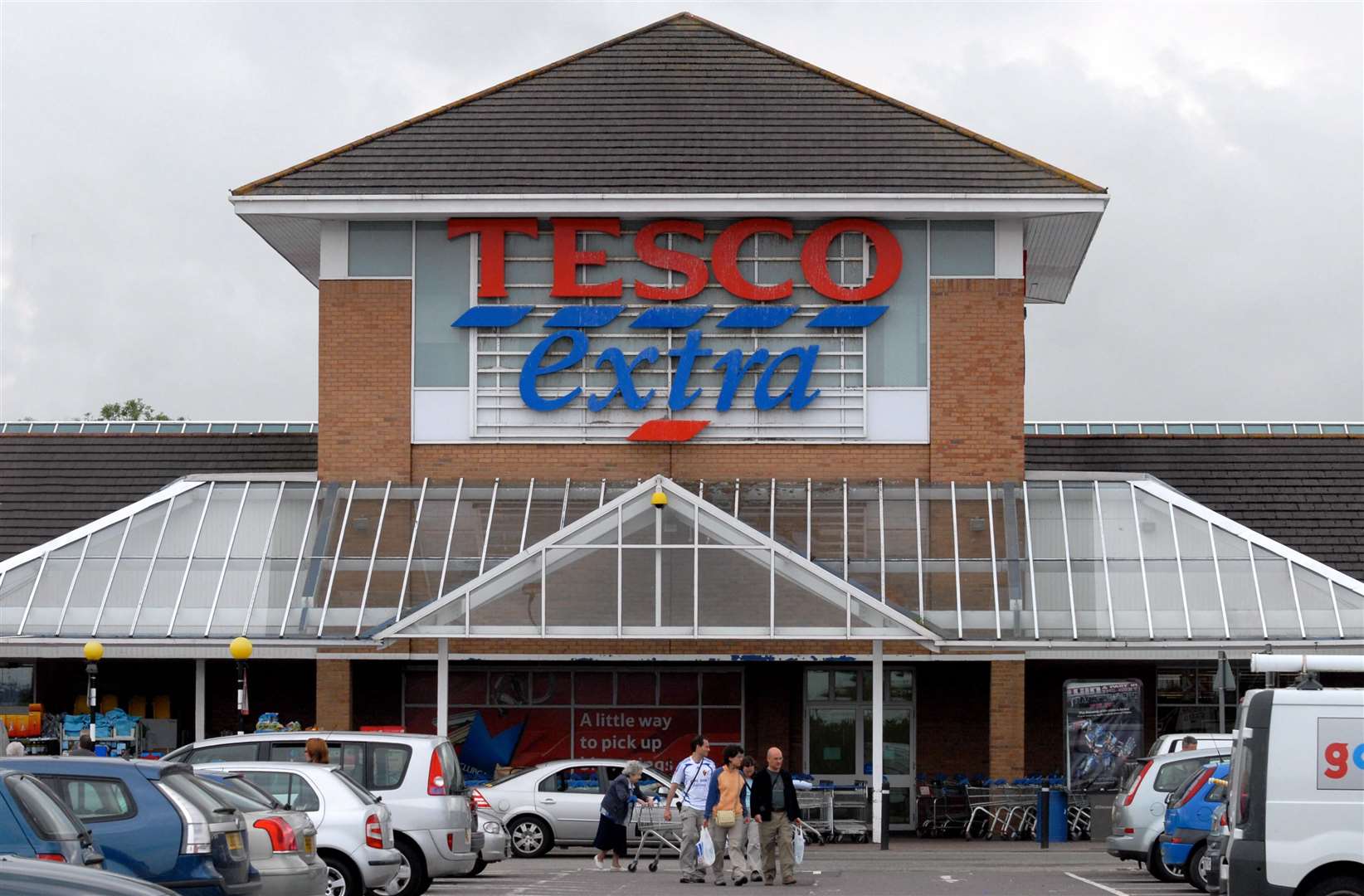 Tesco Extra at Inverness Shopping Park.
