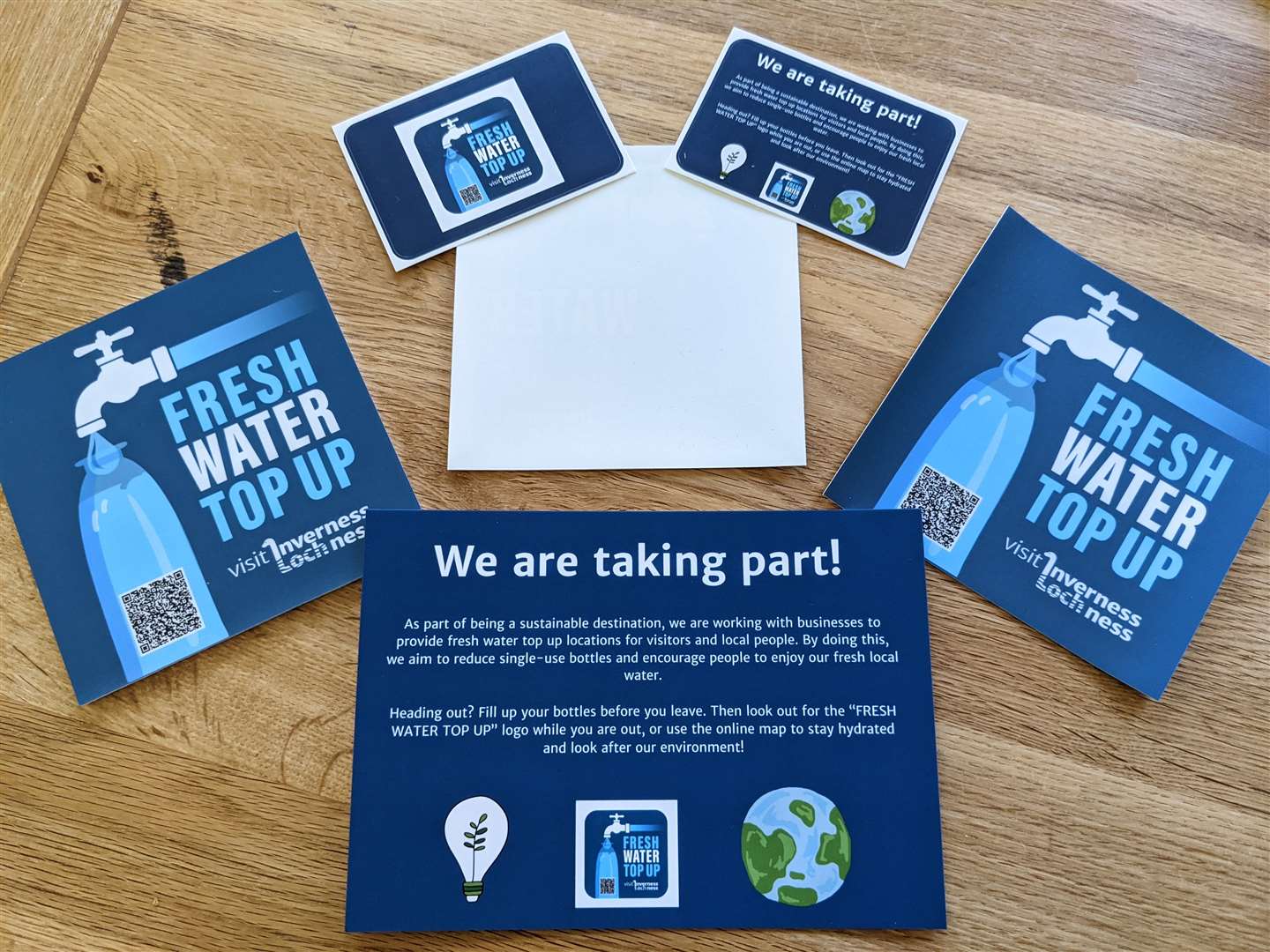 Thirty businesses have already signed up to the Fresh Water Top Up Scheme enabling visitors and local residents in the Inverness and Loch Ness area to refill their water bottles.
