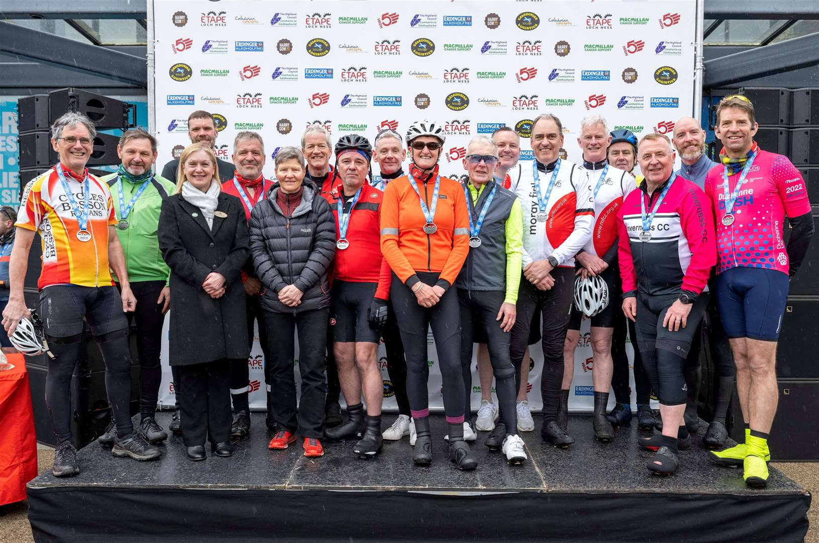 The group of riders who have taken part in all 10 events.