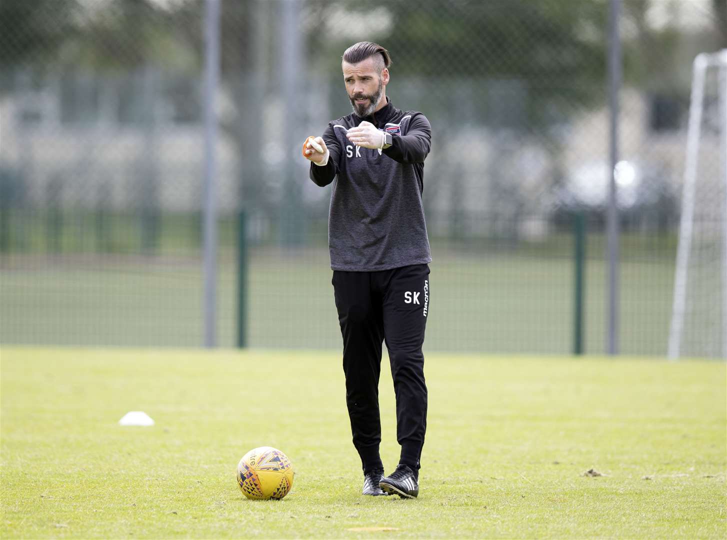 Young players at Ross County have the chance to impress manager Stuart Kettlewell in training and bounce games before the season starts. Picture: Ken Macpherson