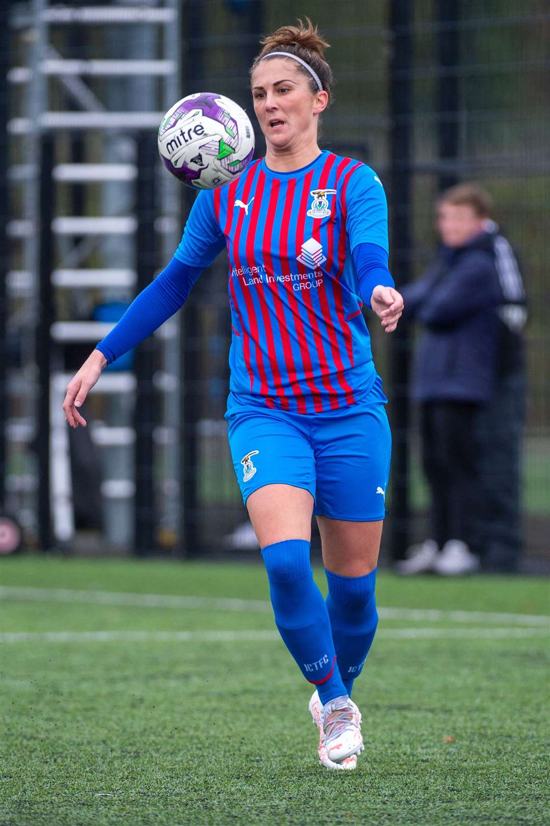 Natalie Bodiam in action for Caley Thistle. Picture: Callum Mackay..