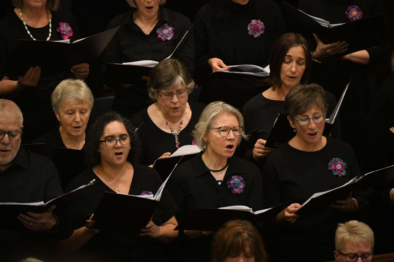 Acclaim Choir inside Inverness Free Church. Picture: James Mackenzie