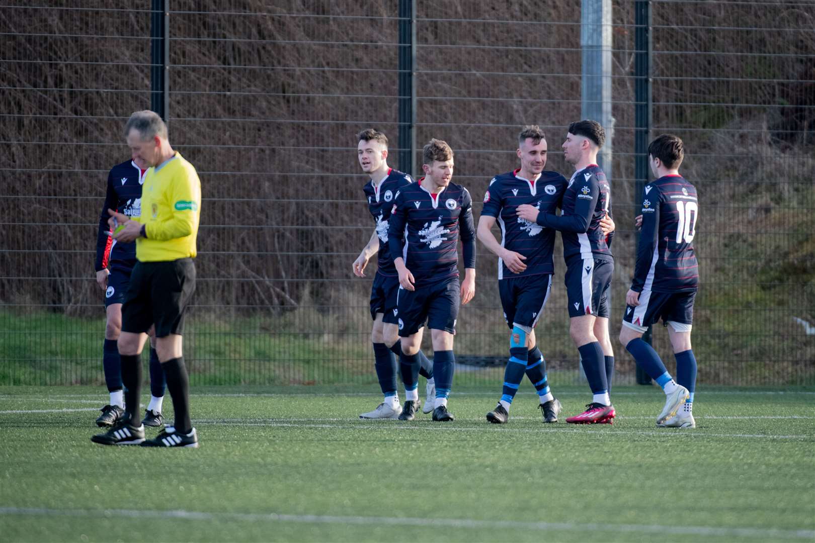 Inverness Athletic won 13-0. Picture: Callum Mackay