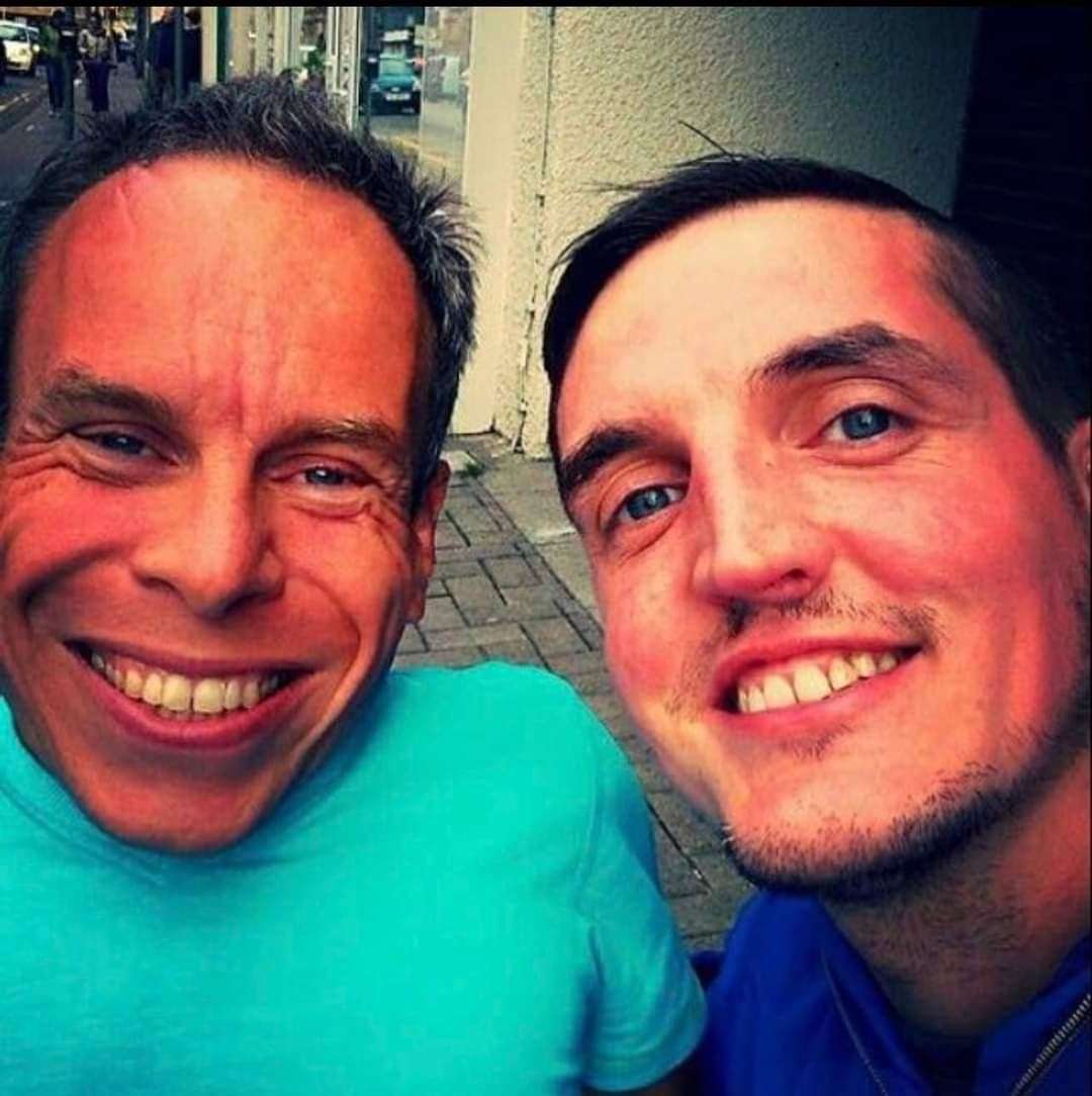 Warwick Davis in Academy Street. Picture: The Gadget Refuge Highlands and Islands.