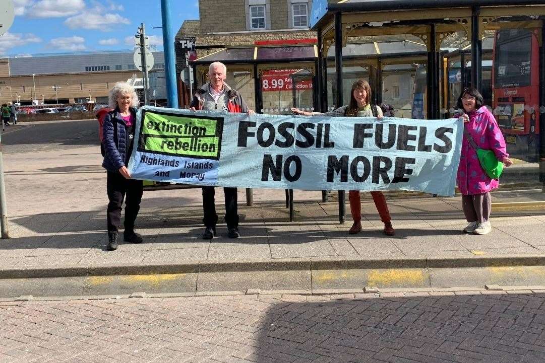 Activists from Extinction Rebellion in the Highlands will be attending the march in London.