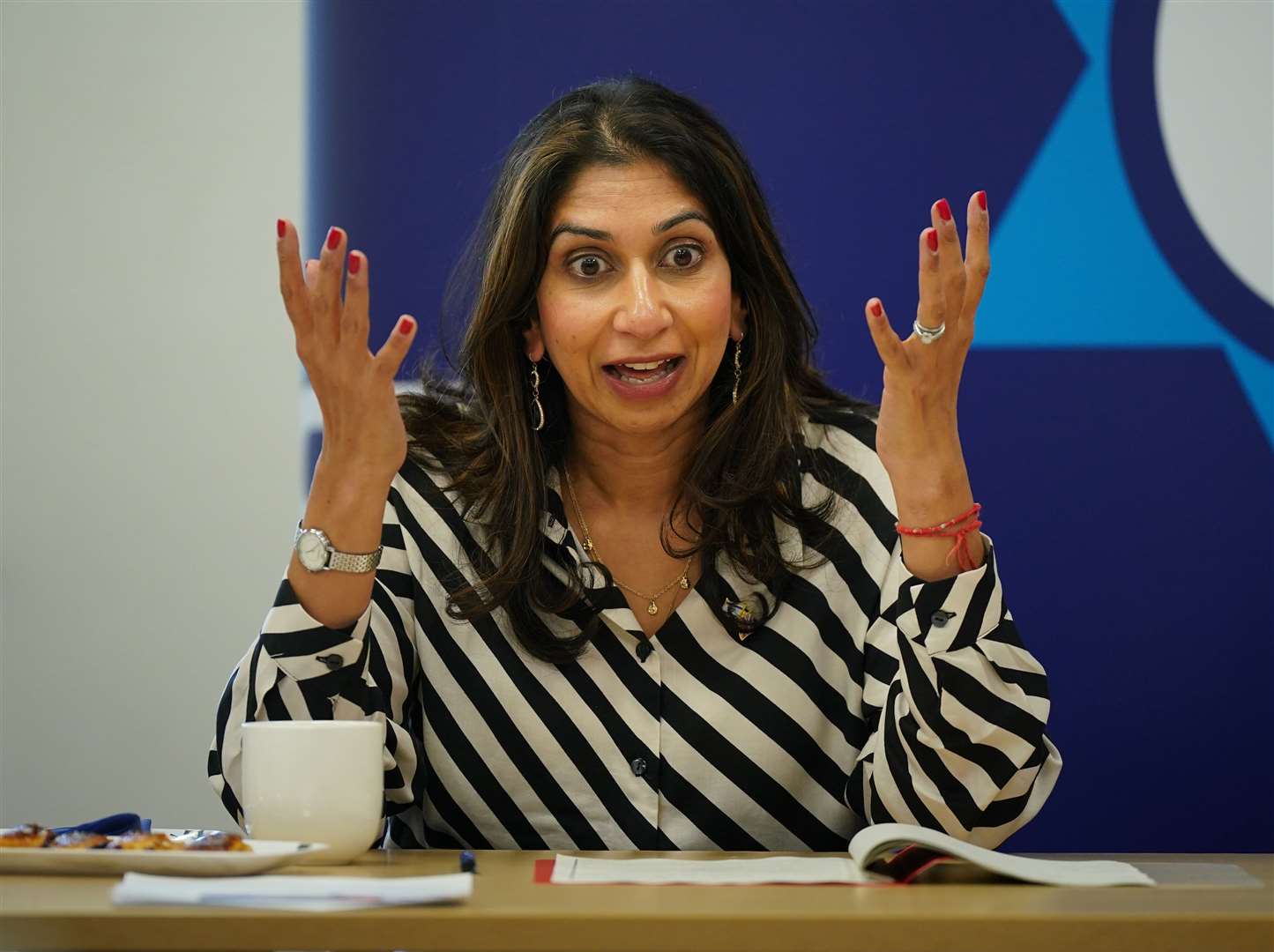 Suella Braverman welcomed the statement from the Metropolitan Police (Yui Mok/PA)