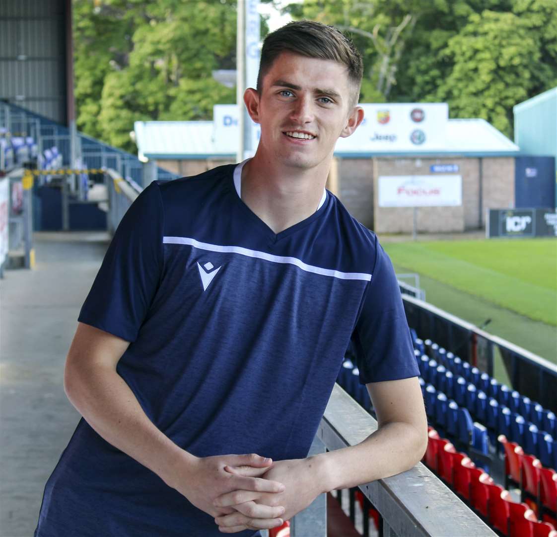 Ross County's new loan signing from Celtic - goalkeeper Ross Doohan. Picture Ken Macpherson