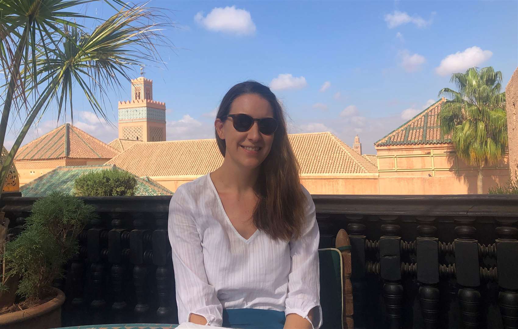 Lauren Taylor in Morocco. Picture: Lauren Taylor/PA