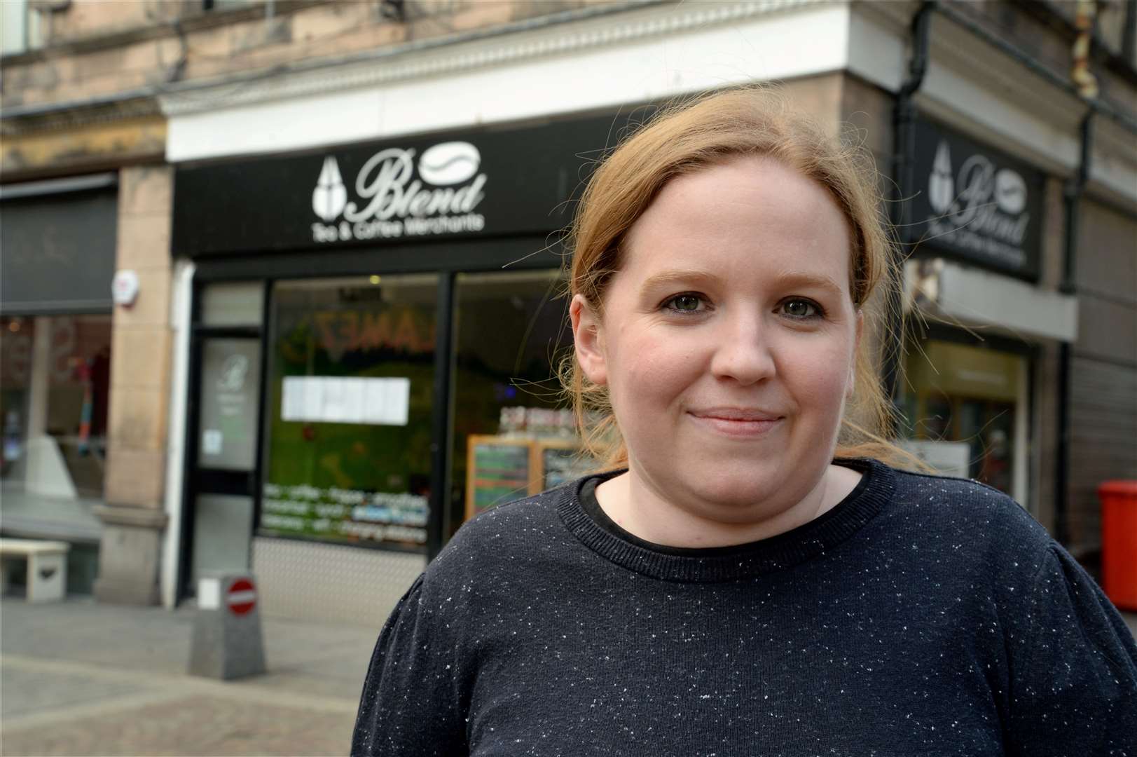 Gemma Taylor owns the Blend coffee shop in Drummond Street.